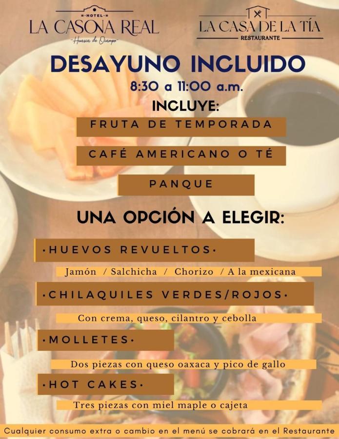 Hotel La Casona Real Huasca de Ocampo Eksteriør billede